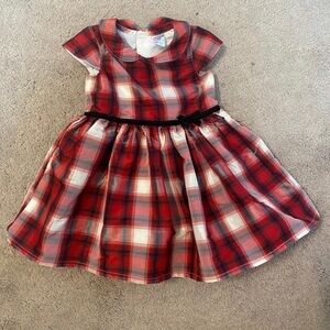 Girls Carters holiday dress 12 Mths.